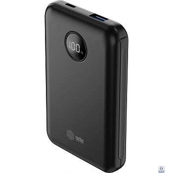 Мобильный аккумулятор Cactus CS-PBFSOA-10000 10000mAh 22.5W 4.5A USB-A/USB-C черный