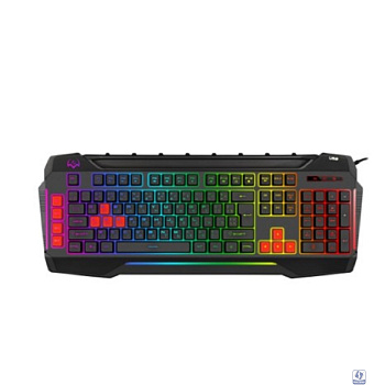 Игровая клавиатура Sven KB-G8800 SV-017675 109 кл, макросы, RGB-подсветка, звук. индикация, USB-порт