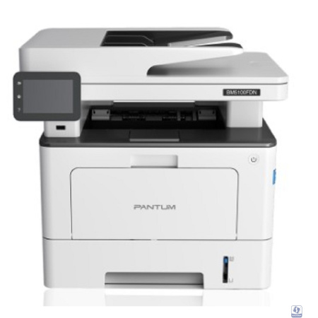 Pantum BM5100FDN МФУ лазерное ЧБ,A4, C/P/S, факс, дуплекс, автоподача, 40стр/мин, 1200x1200 dpi, 512 MB RAM, Duplex, Fax, ADF50, лоток 250 листов, USB, LAN,старт.картр.3000 листов 