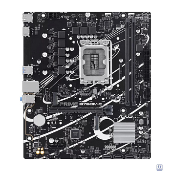ASUS PRIME B760M-F (Socket 1700, mATX, 2xDDR5(96GB), HDMI 2.1, 1xPCIe 4.0x16/1xPCIe 4.0, 1xLAN (1GbE), 4xSATA 6Gb/s, 2xM.2, 4xUSB 3.2, 2xUSB 2.0)