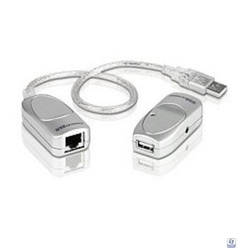ATEN UCE60 Удлинитель/усилитель/extender, USB 1.1, 60 метр., USB А-тип, Male/Female, без шнуров, питание от шины