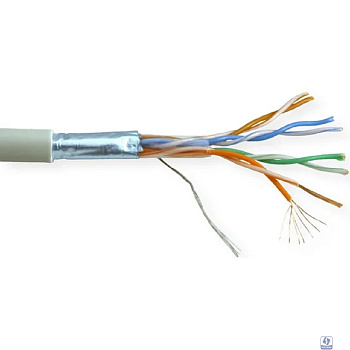 5bites Кабель FT5725-100A витая пара FTP / STRANDED / 5E / 24AWG / CCA / PVC / 100M