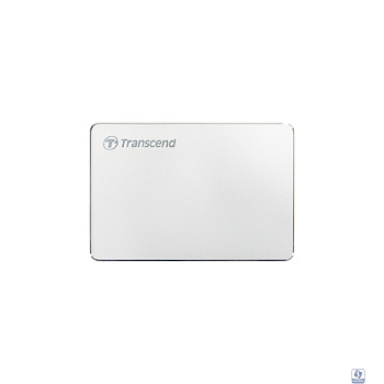 Transcend Portable HDD 2TB StoreJet 25C3S USB 3.1 gen.1 Type-C / Type-A,серебристый