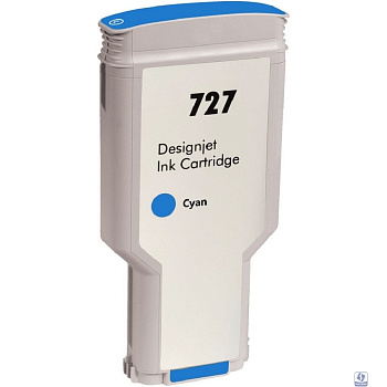 Струйный картридж NV Print 727 (NV-F9J76A) Cyan для HP DesignJet T920/T930/T1500/T1530/T2500/T2530 (300 мл) совместимый