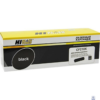 Hi-Black CF210X  Картридж для HP LJ Pro 200 M251/MFPM276, №131X, BK