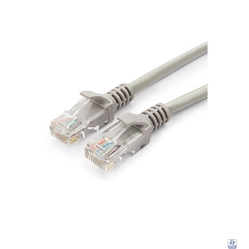 Cablexpert Патч-корд UTP PP12-0.5M кат.5, 0.5м, литой, многожильный (серый)