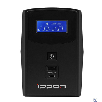 Ippon Back Power Pro II 600 black 
