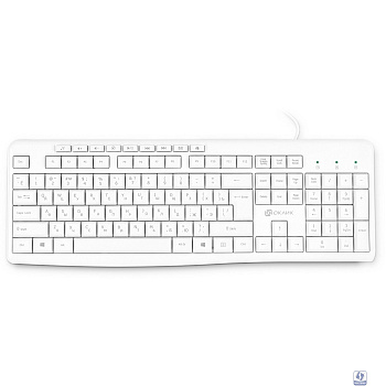 Клавиатура Oklick 305M белый  [1875227] 
