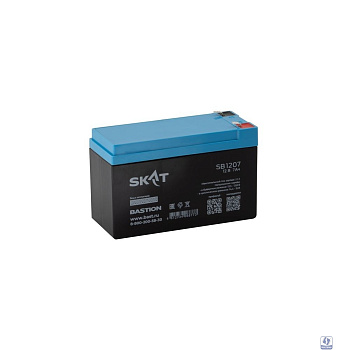 АКБ БАСТИОН SKAT SB 1207 AGM 12В 7Ач, I зар.2,1А, F1, гарантия 18 мес (2533)