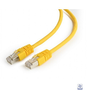 Cablexpert Патч-корд FTP PP6-5M/Y-O кат.6, 5м, литой, многожильный (желтый)