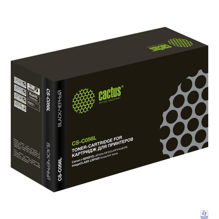 Картридж лазерный Cactus CS-C056L черный (5100стр.) для Canon imageCLASS LBP320 Series/540 Series