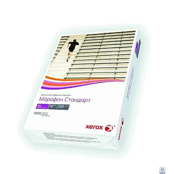 XEROX 450L90649 Бумага Марафон Стандарт А4, 80 г/м, 500 л., 146 CIE, C (отпускается коробками по 5 пачек в коробке) ( TECHNOEVOLAB  ) 