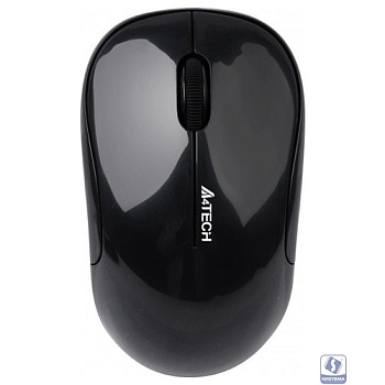 A-4Tech Мышь V-Track G3-300N black optical (1000dpi) cordless USB [1146009]