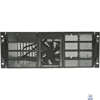 Procase RE411-D8H5-FS-65 Корпус 4U server case,8x5.25+5HDD,черный, без блока питания 2U,глубина 650мм,MB EEATX 13.68"x13",панель вентиляторов 3х120