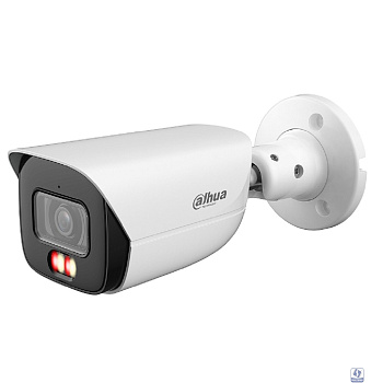 DAHUA DH-IPC-HFW3249EP-AS-IL-0280B Уличная цилиндрическая IP-видеокамера 2Мп, 1/2.9” CMOS, объектив 2.8мм, видеоаналитика, микрофон, ИК 50м, LED 50м, IP67, металл