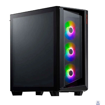XPG CRUISER BLACK (CRUISERST-BKCWW) (Midi-Tower, черный, TG, 120mm ARGB fan*3)