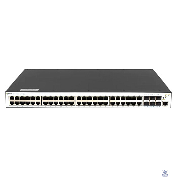 SNR SNR-S5311G-48TX-POE-2AC Управляемый PoE коммутатор уровня 2+, 48 портов 10/100/1000Base-T, 6 портов 1/10G SFP+, бюджет PoE 380/760 Вт в зависимости от кол-ва установленных блоков питания