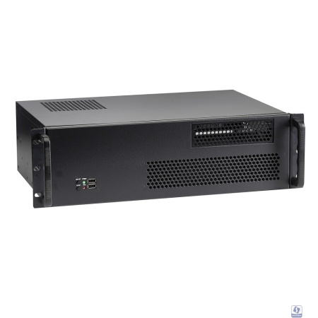 Exegate EX279761RUS Серверный корпус ExeGate Pro 3U330-02 <RM 19", высота 3U, глубина 330, БП 600PPH 80+Bronze, USB>