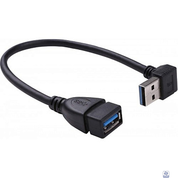KS-is KS-401O Кабель адаптер угловой USB 3.0 M-F,  левый