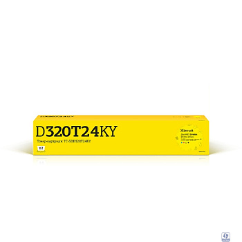 T2  TC-SDD320T24KY Тонер-картридж для Sindoh D330e/D332e (24000 стр.) желтый, с чипом