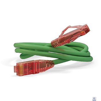 Hyperline PC-LPM-UTP-RJ45-RJ45-C5e-1.5M-LSZH-GN Патч-корд U/­UTP, Cat.5е, LSZH, 1.5 м, зеленый 