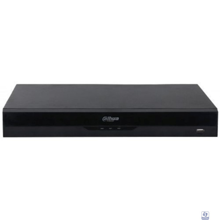 DAHUA DHI-NVR2208-8P-I2 8-канальный IP-видеорегистратор с PoE, 4K, H.265+, видеоаналитика, входящий поток до 144Мбит/с, 2 SATA III до 10Тбайт