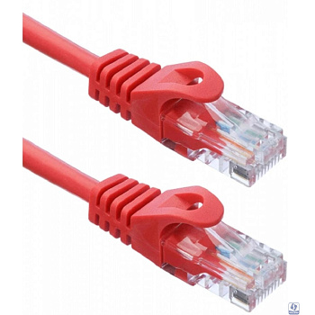 Кабель ACD Патч-корд ACD-LPU5E-10R |ACD-LPU5E-10R| Cat5e UTP 24AWG 4Pair, 7/0.18мм CCA Красный,1.0м, (741432) 