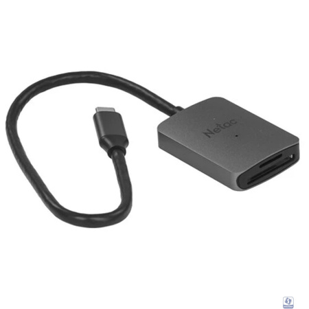 Картридер Netac WK12GYCN USB3.0 Type-C --  mSD/SD 