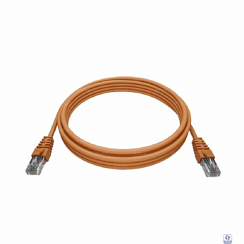 NTSS Патч-корд NTSS RJ45/8P8C, T568B UTP 6 кат. литой, 0.5 метров, LSZH, оранжевый NTSS-PC-UTP-RJ45-6-0.5-LSZH-OR