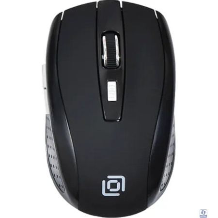 Oklick 455MW черный оптическая (1600dpi) беспроводная USB (6but) [945818]