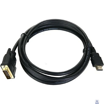 TV-COM Кабель (L)CG135E-2M HDMI to DVI-D Dual Link (19M -25M) 2м[6939510900101]