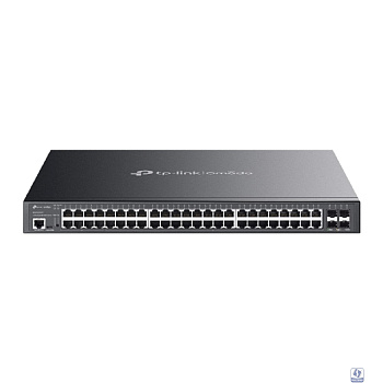 TP-Link SG3452XMPP Omada 48-портовый гигабитный управляемый РоЕ-коммутатор уровня L2+ (40 портов PoE+ и 8 портов PoE++) с 4 SFP+ слотами 10G