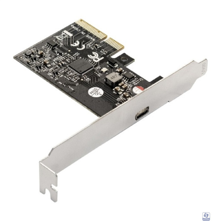 Exegate EX293839RUS Контроллер  EXE-321 (PCI-E x4 v3.0, 20Gbps (USB3.2 GEN2x2) Type-C ext., ASMedia Chipset ASM3242)