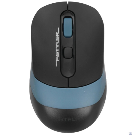 Мышь A4Tech Fstyler FB10C черный/синий оптическая (2400dpi) беспроводная BT/Radio USB (4but)
