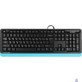 Клавиатура A-4Tech Fstyler FK10 BLUE черный/синий USB [1147528]