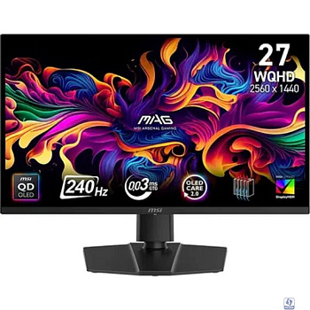 MSI MAG 26.5" 271QP QD-OLED X24 черный 