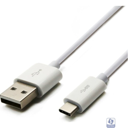 Rexant (18-1881-1) Кабель USB-A 2.0 – Type-C 3.1, 0,5А, 1м, ПВХ, белый