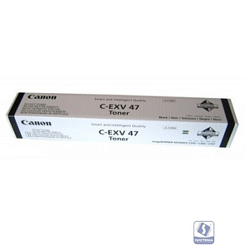 Canon C-EXV47BK 8516B002 Картридж черный (туба 19000стр) iR-ADV C351iF/C350i/C250i
