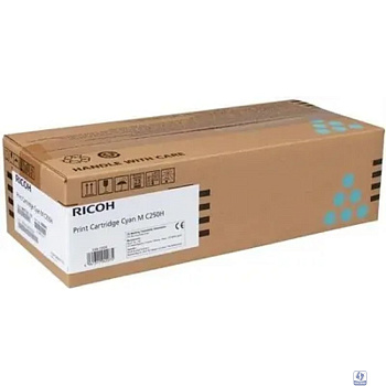 Ricoh Принт-картридж голубой увеличенной ёмкости тип MC250H для Ricoh P301W/MC250FW (6300стр.) (408341)