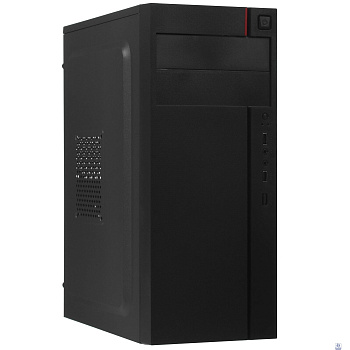 Exegate EX290172RUS Корпус Miditower ExeGate AA-440 (ATX, без БП, 2*USB, аудио, черный)