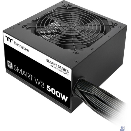 Блок питания ПК Thermaltake Smart W3 500 /Non Modular/Non Light/Full Range/Analog/80 Plus/EU/Non JP CAP/All Flat Cables/ATX 3.1