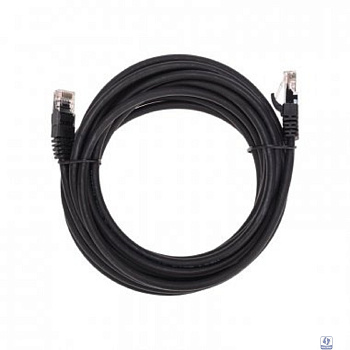 Rexant (02-0292-5) Патч-корд U/UTP, CAT 6, RJ45-RJ45, 26AWG, LSZH, черный, 5м