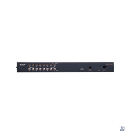 16-портовый КВМ-коммутатор высокой плотности с кабелем Cat 5  KH1516A/KH1516A-AX-G/ 16 Port Cat 5 High Density KVM SW W/POWER