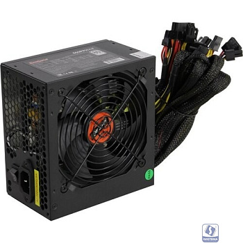 Exegate EX282046RUS-OEM-S Блок питания 650W ExeGate 80 PLUS® 650PPH-LT-S-OEM (ATX, APFC, КПД 82% (80 PLUS)SC, 12cm fan, 24pin, (4+4)pin, PCIe, 5xSATA, 3xIDE, black, кабель 220V с защитой от выдергиван