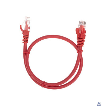 Rexant (02-0293-05) Патч-корд U/UTP, CAT 6, RJ45-RJ45, 26AWG, LSZH, красный, 0,5м