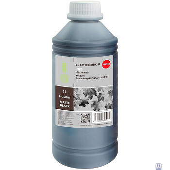 Чернила Cactus CS-I-PFI030MBK-1L PFI-030 черный матовый1000мл для Canon imagePROGRAF TA-20/30