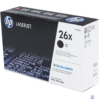 HP CF226X Картридж, Black 