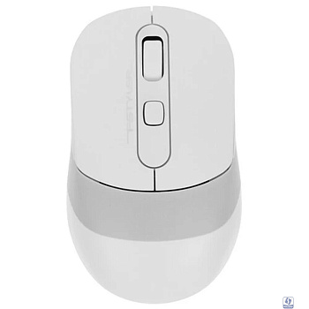 Мышь A4Tech Fstyler FB10C белый/серый оптическая (2400dpi) беспроводная BT/Radio USB (4but) [1583792]
