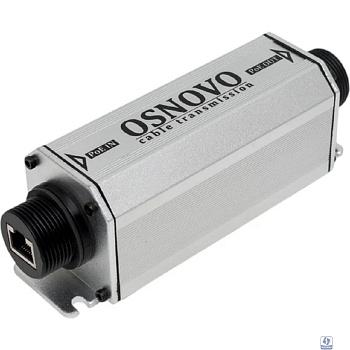 E-PoE/1W Уличный PoE удлинитель 10M/100M Fast Ethernet до 500м (до 22W).