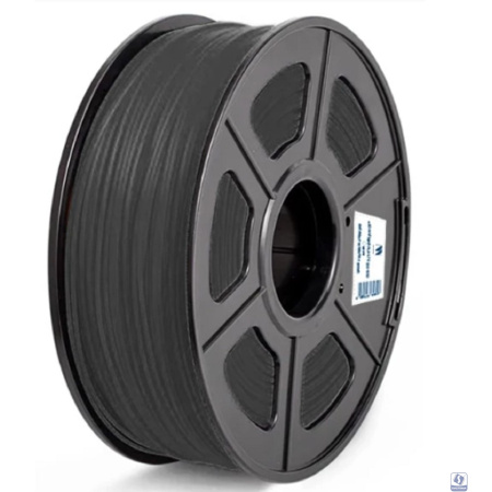 Филамент NVPRINT PLA  Black для 3D печати диаметр 1.75мм  длина 330 метров  масса 1 кг